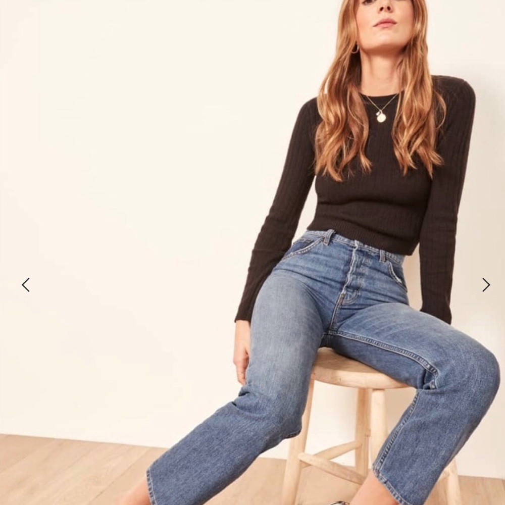 Reformation Cynthia High Relaxed Jean